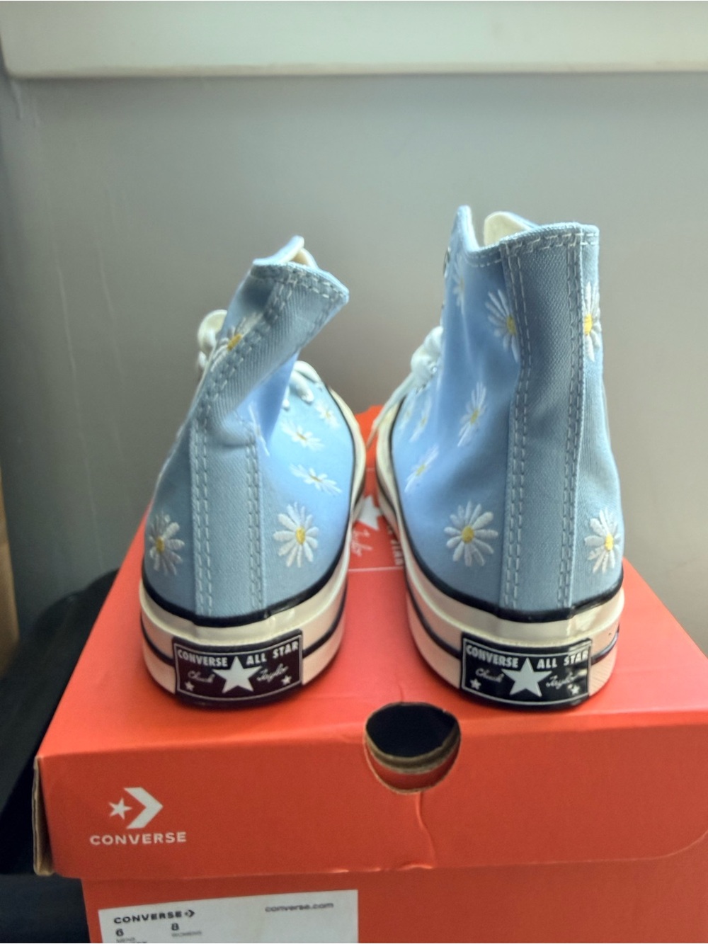 Converse Chuck 70 high tops embroidered flowers - Picture 3 of 7